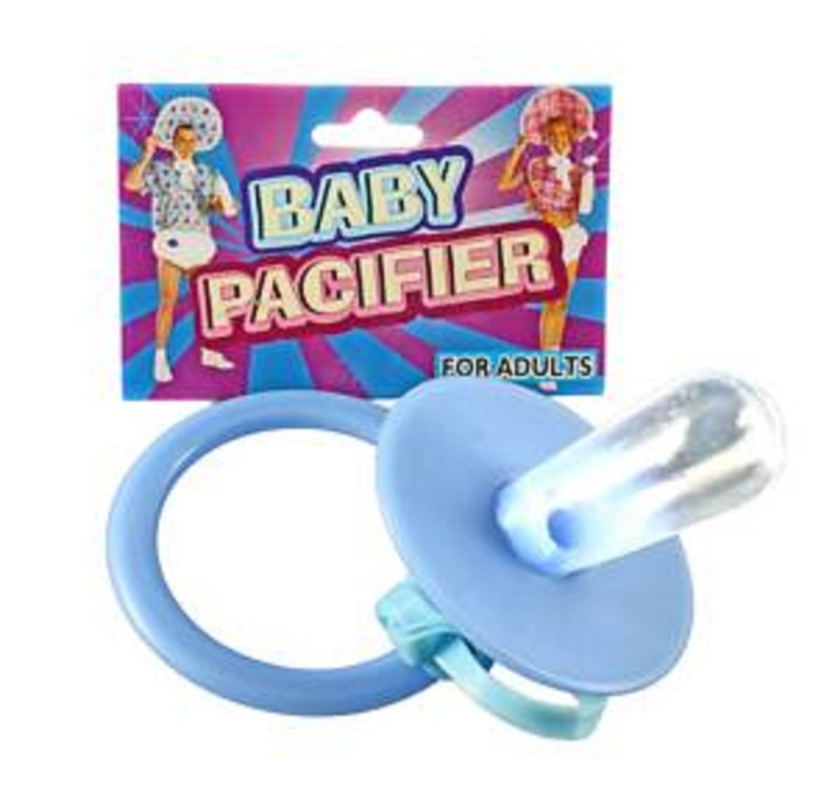Amazon.com: Giant Jumbo Blue Baby Pacifier Novelty Costume